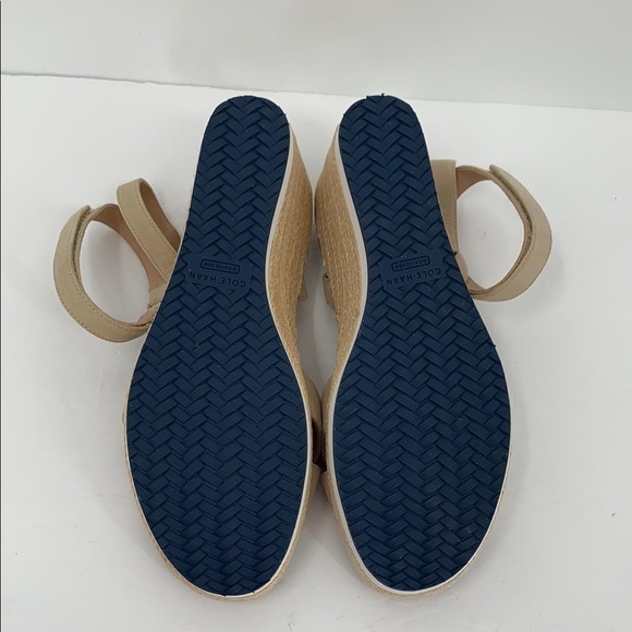 Cole Haan CloudFeel Wedge Espadrille sandal shoe platform ankle strap new 7 - Picture 6 of 6